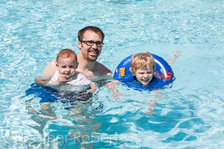 Our friends Cullen, Byron and Hudson