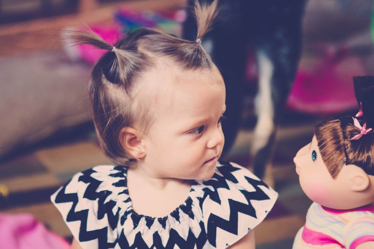 What do you mean we look alike?  I don't see it.